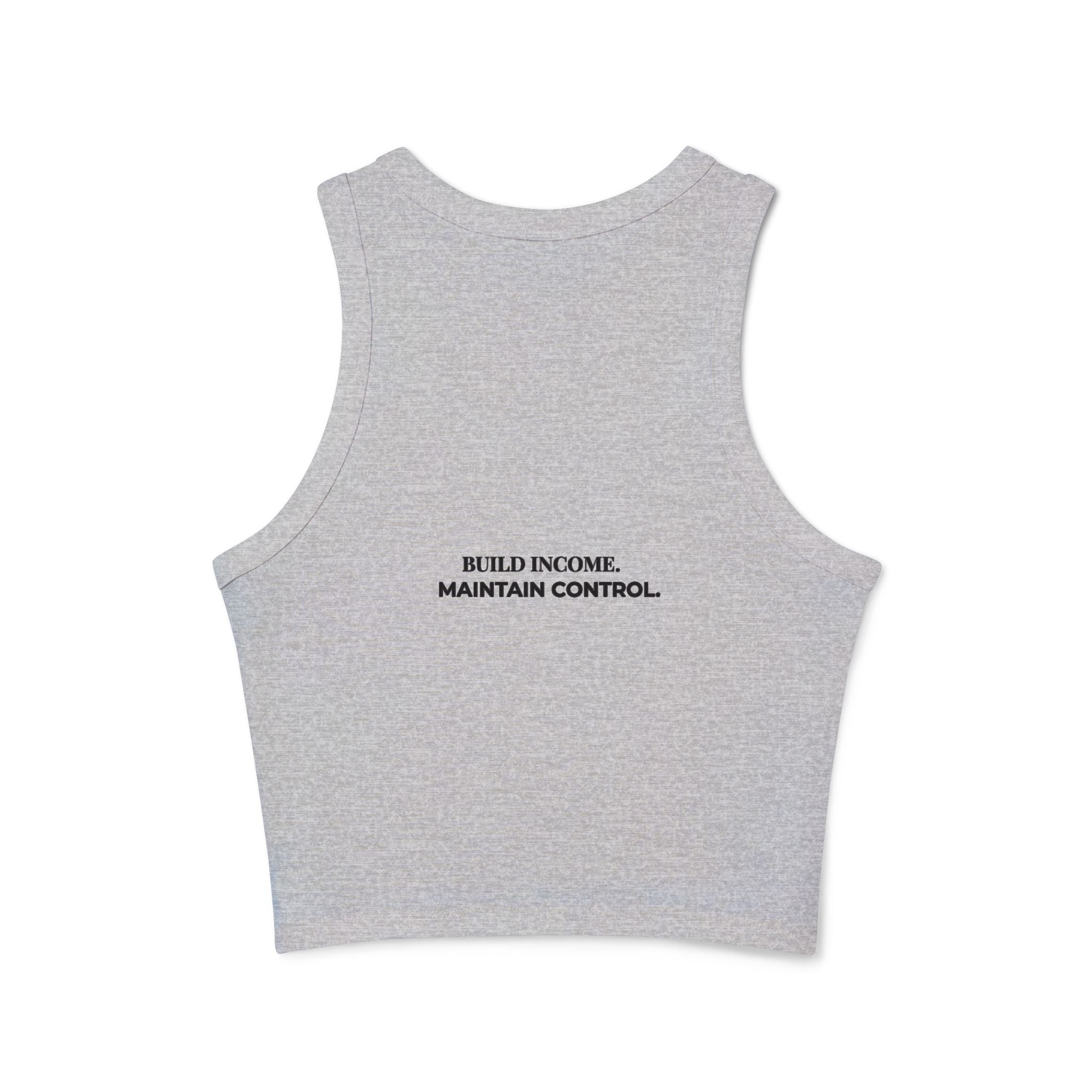 Feminine & Funded Racer Tank top