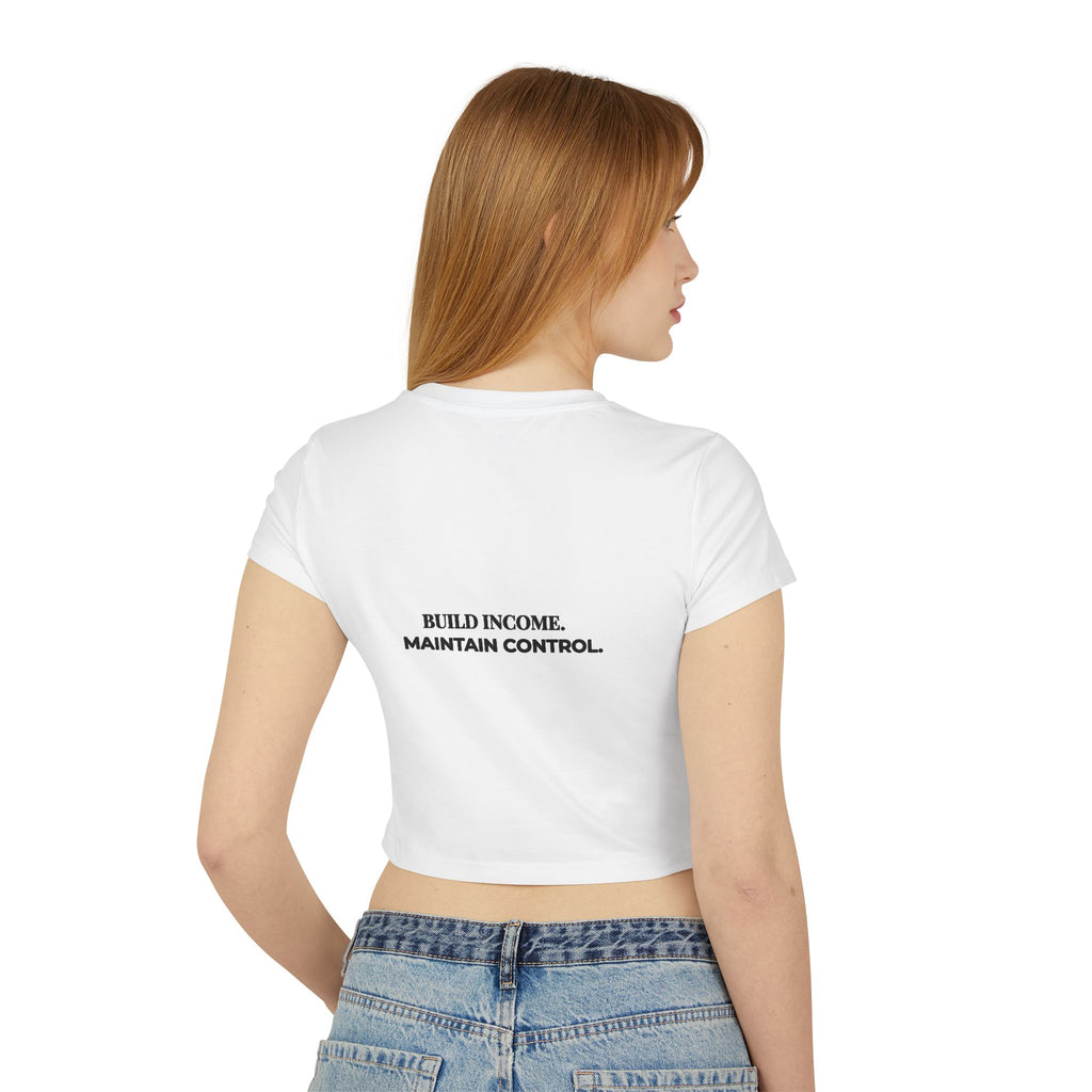 Feminine & Funded Women's Baby Tee