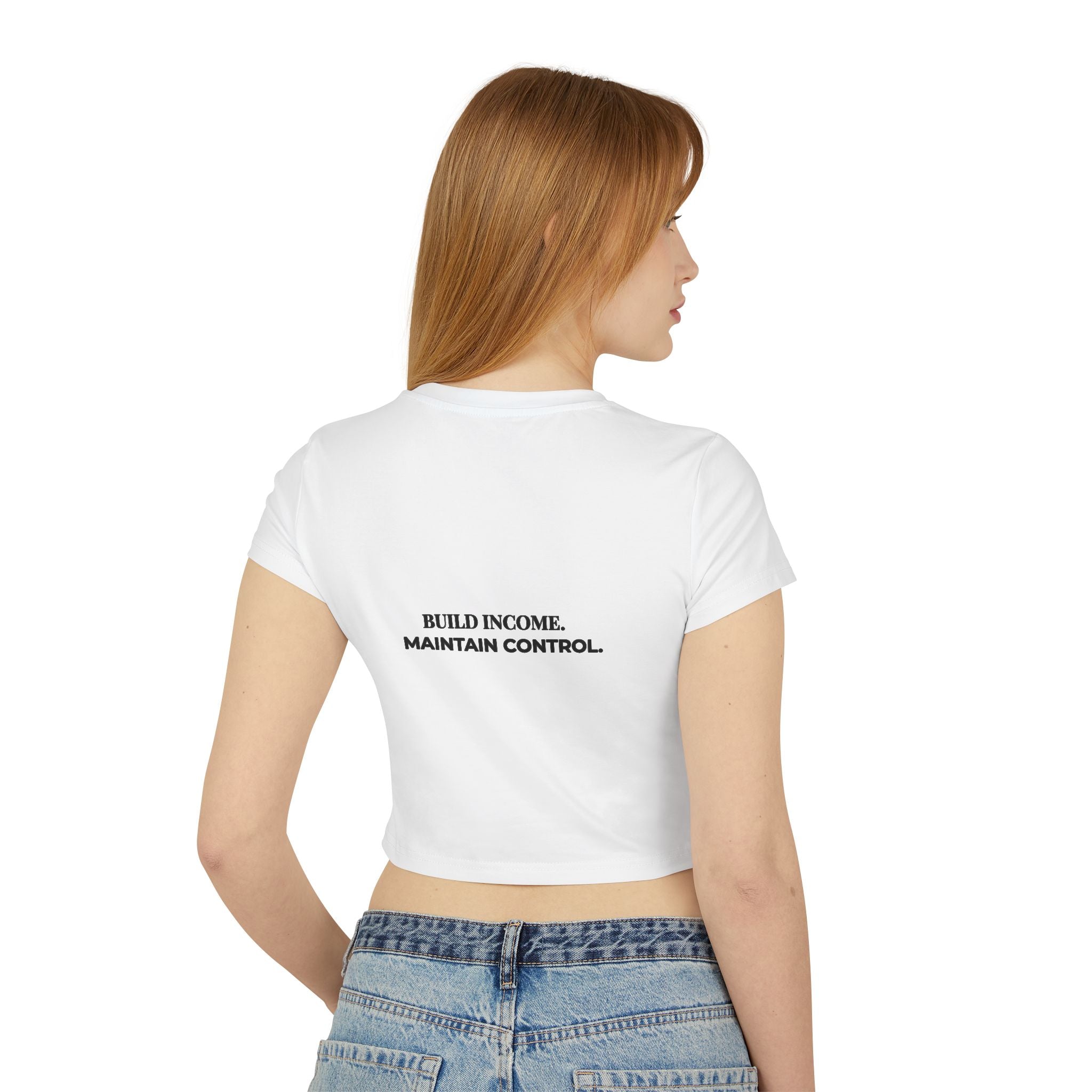 Feminine & Funded Women's Baby Tee