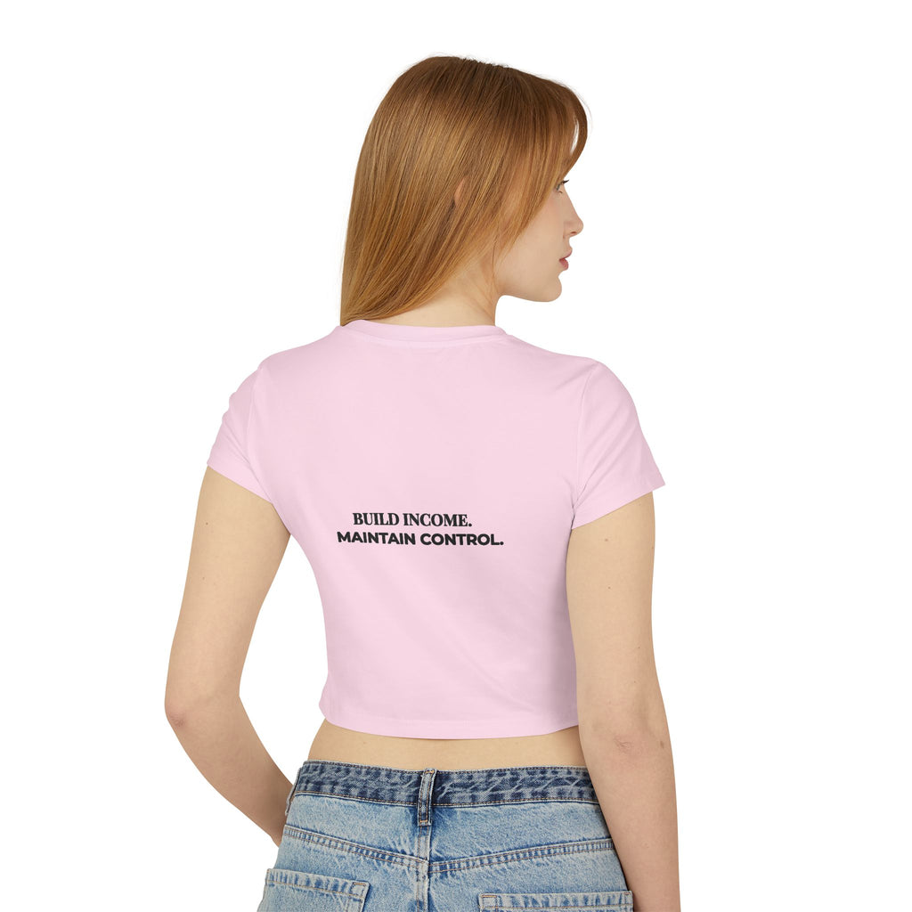Feminine & Funded Women's Baby Tee