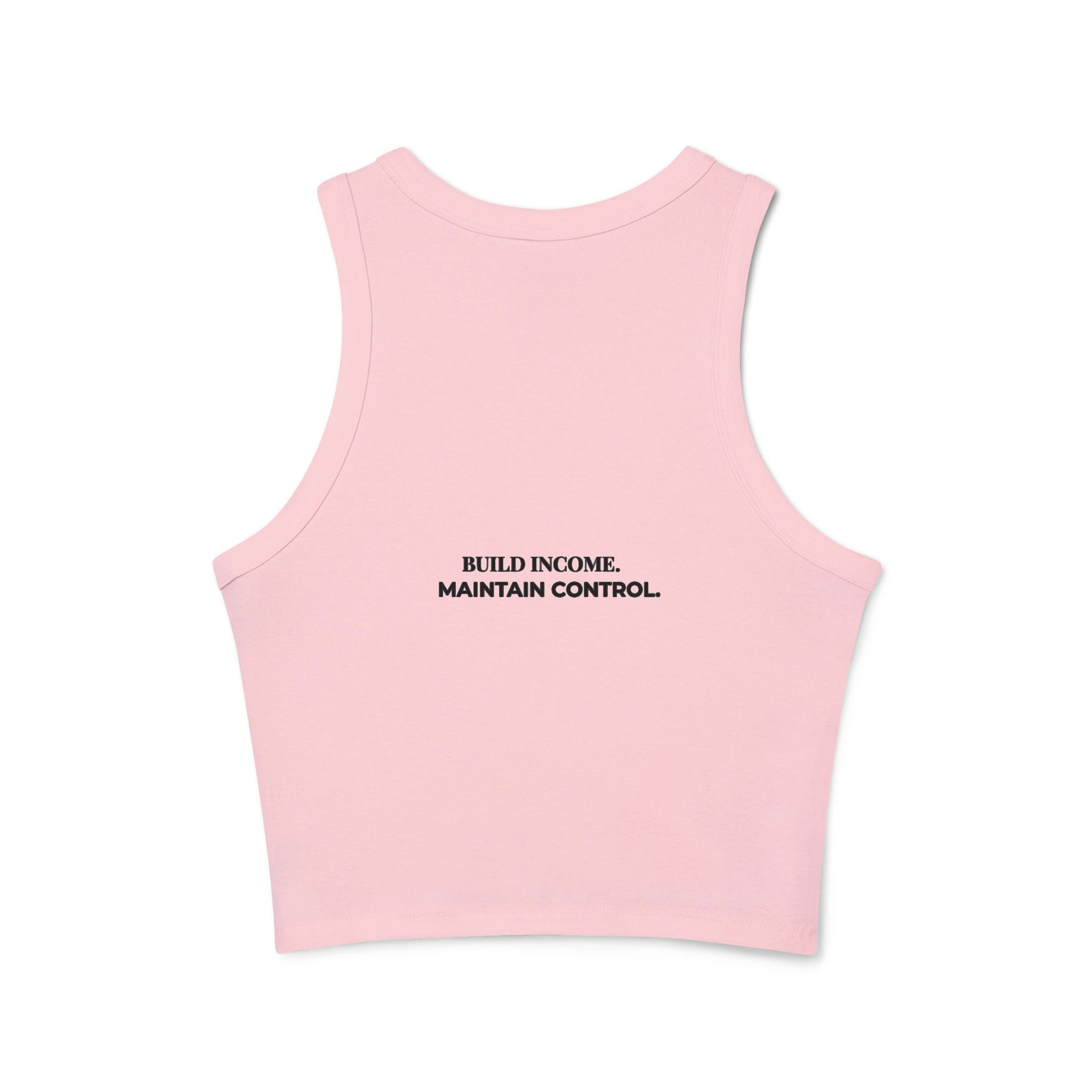 Feminine & Funded Racer Tank top