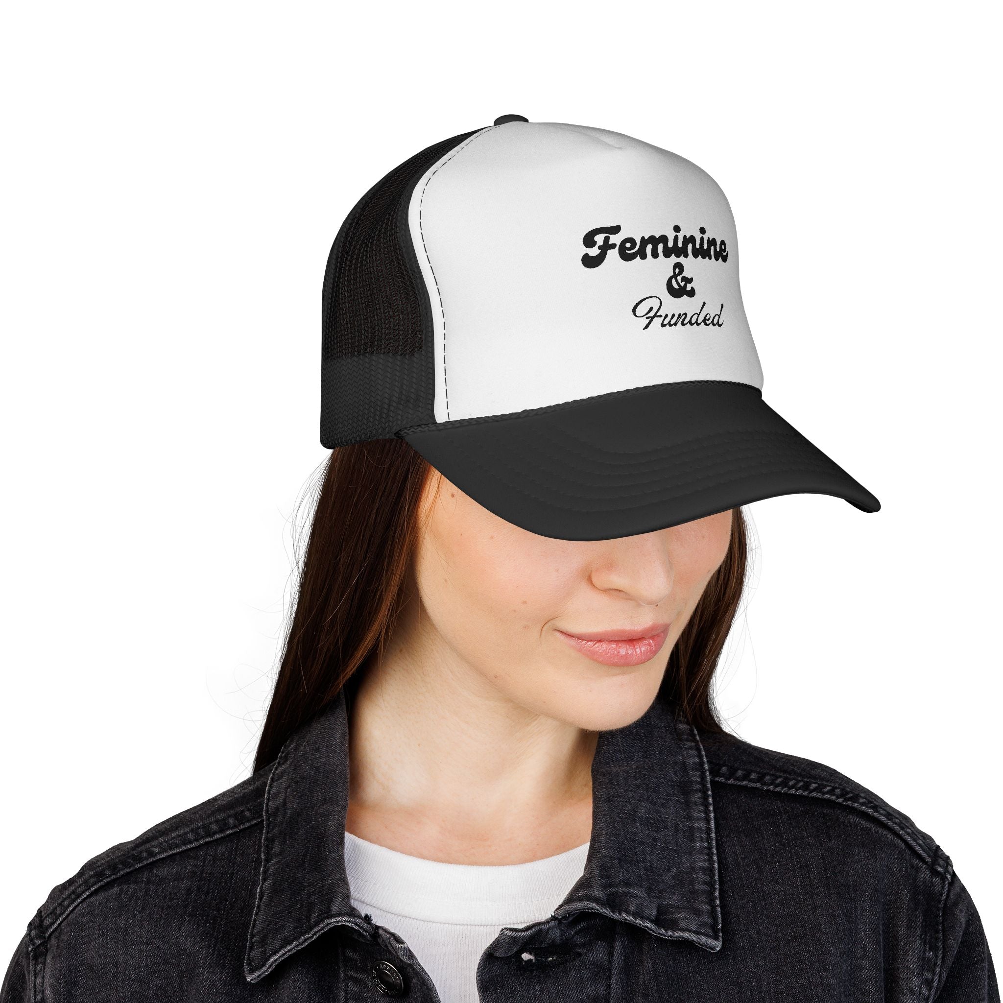Feminine & Funded Trucker Hat